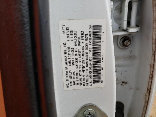 Photo 11 VIN: 1HGCP2F3XCA144922 - HONDA ACCORD LX 