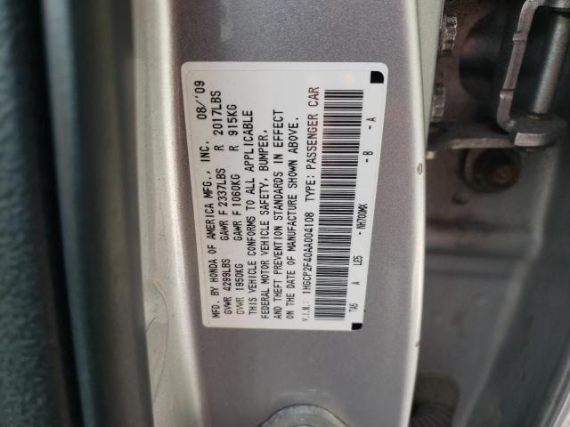 Photo 9 VIN: 1HGCP2F40AA004108 - HONDA ACCORD LXP 