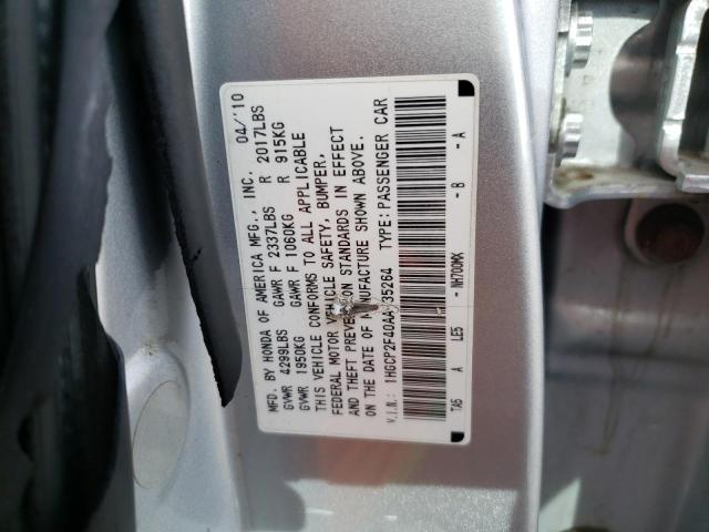 Photo 11 VIN: 1HGCP2F40AA135264 - HONDA ACCORD LXP 