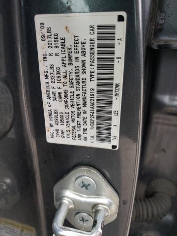 Photo 11 VIN: 1HGCP2F41AA021919 - HONDA ACCORD LXP 