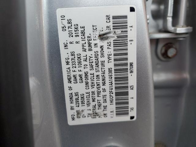 Photo 9 VIN: 1HGCP2F41AA146385 - HONDA ACCORD LXP 