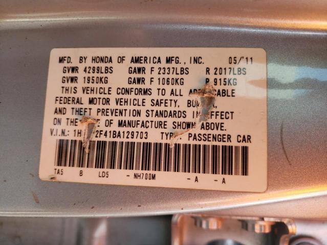 Photo 11 VIN: 1HGCP2F41BA129703 - HONDA ACCORD LXP 