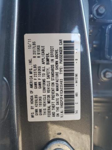 Photo 11 VIN: 1HGCP2F41CA035483 - HONDA ACCORD LXP 