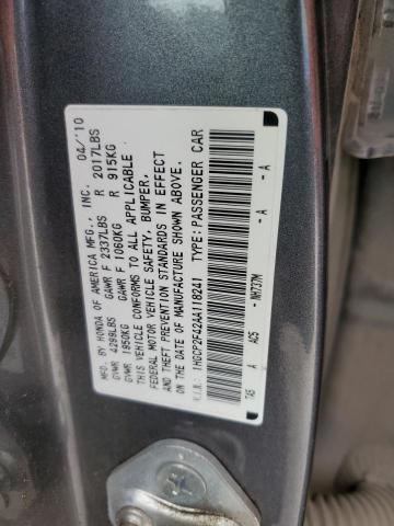 Photo 9 VIN: 1HGCP2F42AA118241 - HONDA ACCORD LXP 