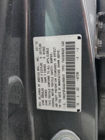 Photo 11 VIN: 1HGCP2F42AA186815 - HONDA ACCORD LXP 