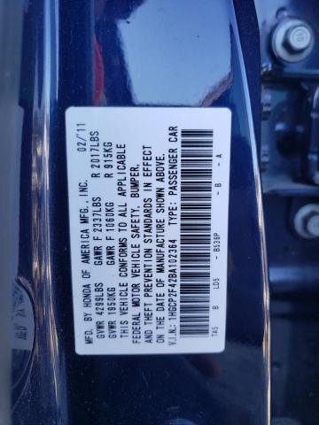 Photo 9 VIN: 1HGCP2F42BA102364 - HONDA ACCORD LXP 