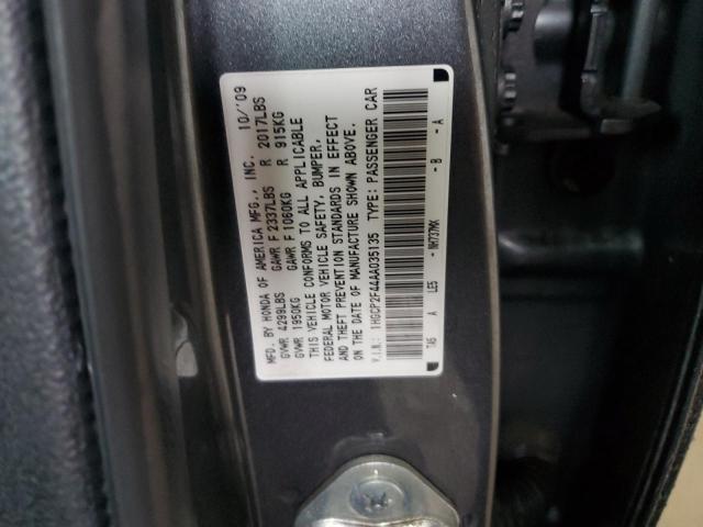 Photo 11 VIN: 1HGCP2F44AA035135 - HONDA ACCORD LXP 