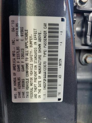 Photo 12 VIN: 1HGCP2F44AA123070 - HONDA ACCORD LXP 