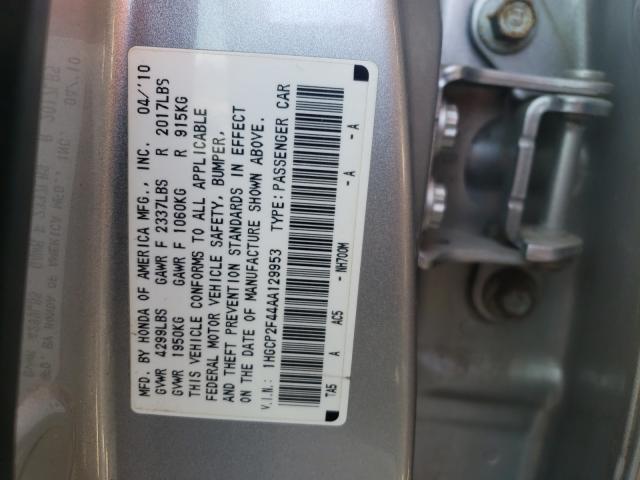 Photo 9 VIN: 1HGCP2F44AA129953 - HONDA ACCORD LXP 