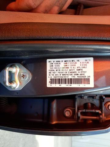 Photo 9 VIN: 1HGCP2F44CA199147 - HONDA ACCORD LXP 