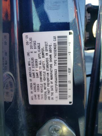 Photo 11 VIN: 1HGCP2F45AA005643 - HONDA ACCORD LXP 