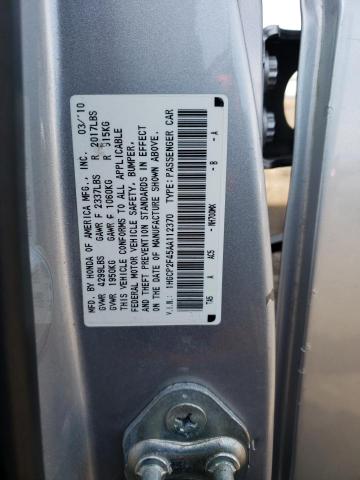 Photo 11 VIN: 1HGCP2F45AA112370 - HONDA ACCORD LXP 