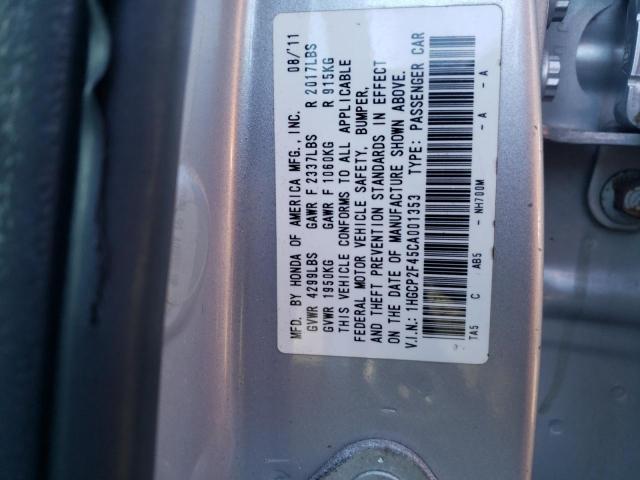 Photo 11 VIN: 1HGCP2F45CA001353 - HONDA ACCORD LXP 