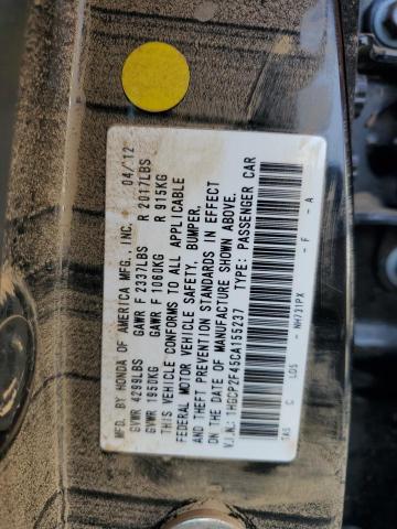 Photo 12 VIN: 1HGCP2F45CA155237 - HONDA ACCORD LXP 