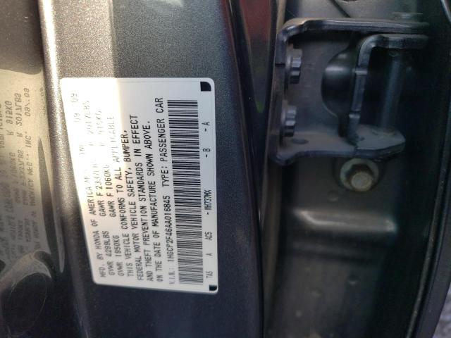 Photo 9 VIN: 1HGCP2F46AA016845 - HONDA ACCORD LXP 