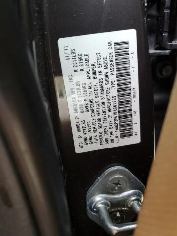 Photo 11 VIN: 1HGCP2F47BA081205 - HONDA ACCORD LXP 