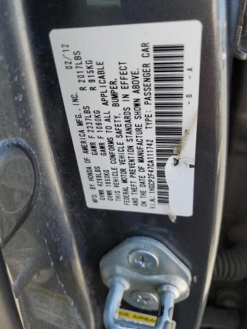 Photo 11 VIN: 1HGCP2F47CA111742 - HONDA ACCORD 