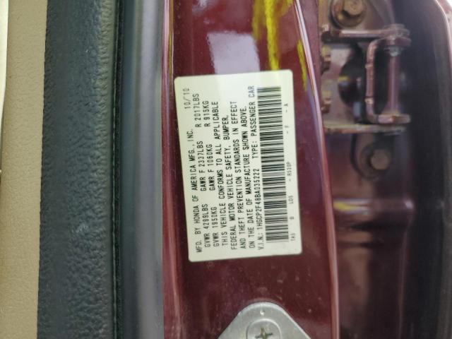 Photo 11 VIN: 1HGCP2F48BA035222 - HONDA ACCORD LXP 