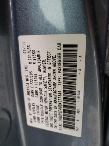 Photo 11 VIN: 1HGCP2F48BA077549 - HONDA ACCORD LXP 