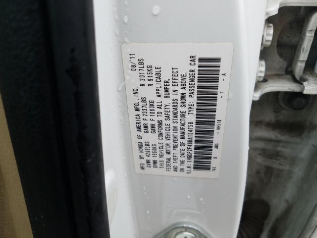 Photo 9 VIN: 1HGCP2F48BA154758 - HONDA ACCORD LXP 