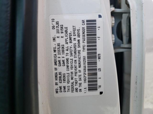 Photo 11 VIN: 1HGCP2F49AA162561 - HONDA ACCORD LXP 