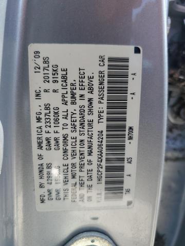 Photo 12 VIN: 1HGCP2F4XAA064204 - HONDA ACCORD LXP 