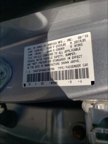 Photo 9 VIN: 1HGCP2F4XAA156784 - HONDA ACCORD LXP 