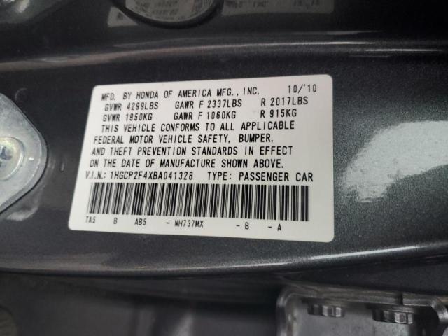 Photo 11 VIN: 1HGCP2F4XBA041328 - HONDA ACCORD LXP 