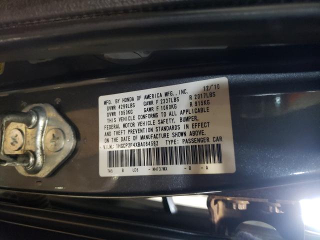 Photo 9 VIN: 1HGCP2F4XBA064592 - HONDA ACCORD LXP 