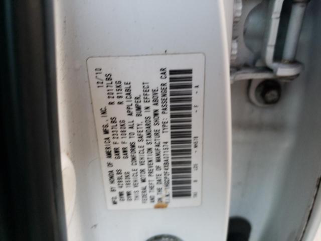 Photo 9 VIN: 1HGCP2F4XBA071574 - HONDA ACCORD SDN 