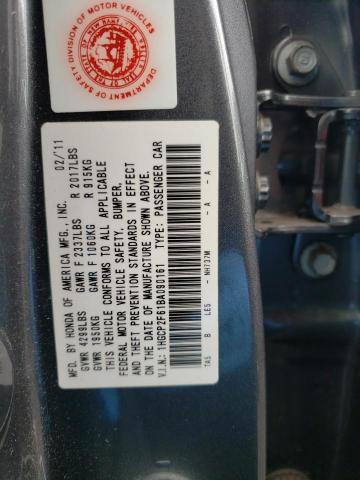 Photo 11 VIN: 1HGCP2F61BA090161 - HONDA ACCORD SDN 