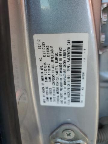 Photo 11 VIN: 1HGCP2F61CA111494 - HONDA ACCORD SE 