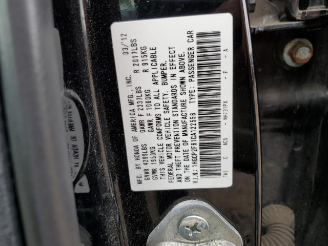 Photo 11 VIN: 1HGCP2F61CA122558 - HONDA ACCORD SE 