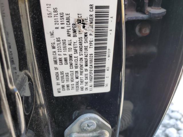 Photo 12 VIN: 1HGCP2F61CA166026 - HONDA ACCORD 