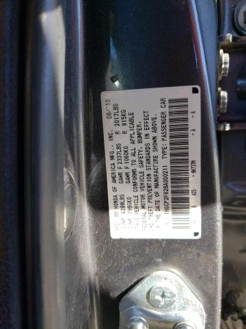 Photo 11 VIN: 1HGCP2F62BA000211 - HONDA ACCORD SE 