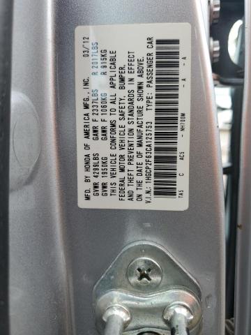 Photo 11 VIN: 1HGCP2F63CA125753 - HONDA ACCORD SE 