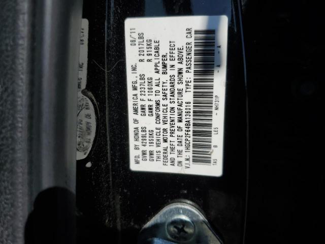 Photo 11 VIN: 1HGCP2F64BA136016 - HONDA ACCORD SE 