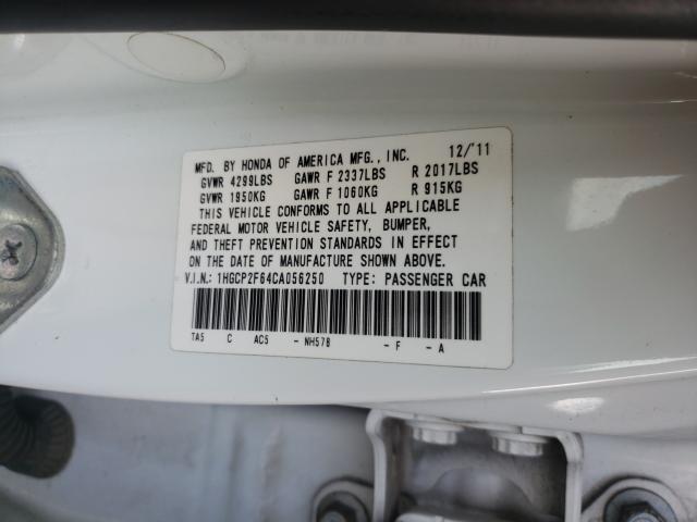 Photo 9 VIN: 1HGCP2F64CA056250 - HONDA ACCORD SE 