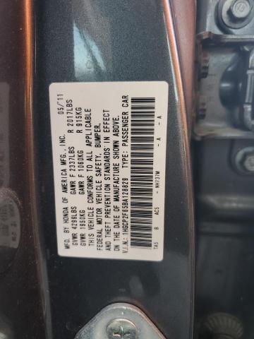 Photo 11 VIN: 1HGCP2F65BA128829 - HONDA ACCORD SE 