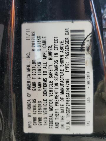 Photo 11 VIN: 1HGCP2F65CA047296 - HONDA ACCORD 