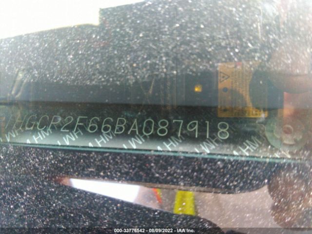 Photo 8 VIN: 1HGCP2F66BA087918 - HONDA ACCORD SDN 