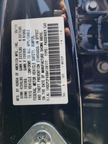 Photo 11 VIN: 1HGCP2F66BA136177 - HONDA ACCORD SE 