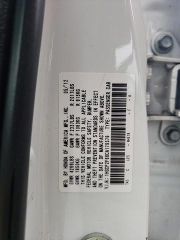 Photo 12 VIN: 1HGCP2F66CA179578 - HONDA ACCORD SE 