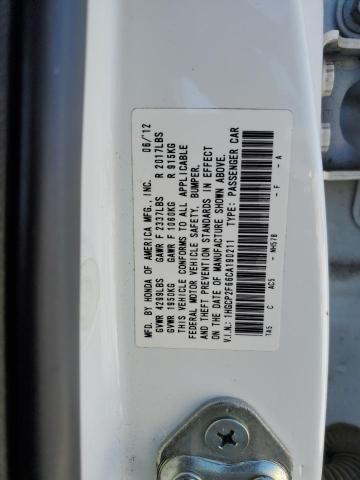 Photo 11 VIN: 1HGCP2F66CA190211 - HONDA ACCORD SE 