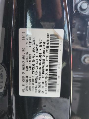 Photo 11 VIN: 1HGCP2F66CA245112 - HONDA ACCORD 