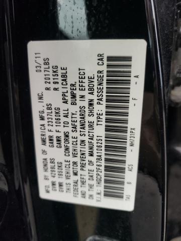 Photo 12 VIN: 1HGCP2F67BA106251 - HONDA ACCORD SE 