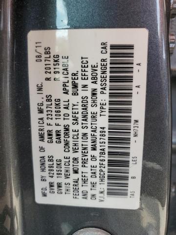 Photo 11 VIN: 1HGCP2F67BA157894 - HONDA ACCORD 