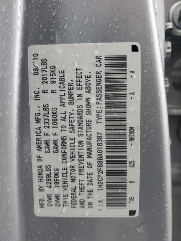 Photo 11 VIN: 1HGCP2F68BA018387 - HONDA ACCORD SE 