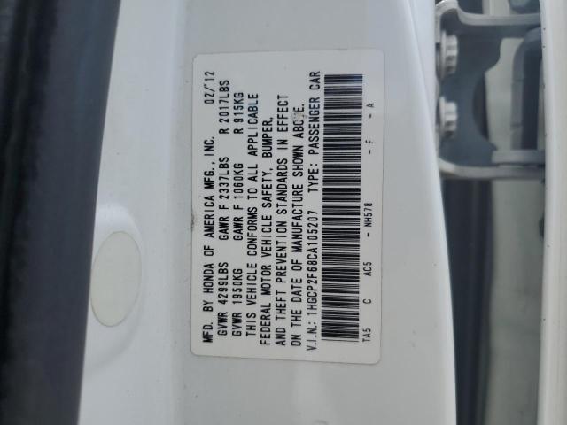 Photo 11 VIN: 1HGCP2F68CA105207 - HONDA ACCORD SE 