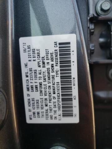 Photo 12 VIN: 1HGCP2F68CA183258 - HONDA ACCORD SE 